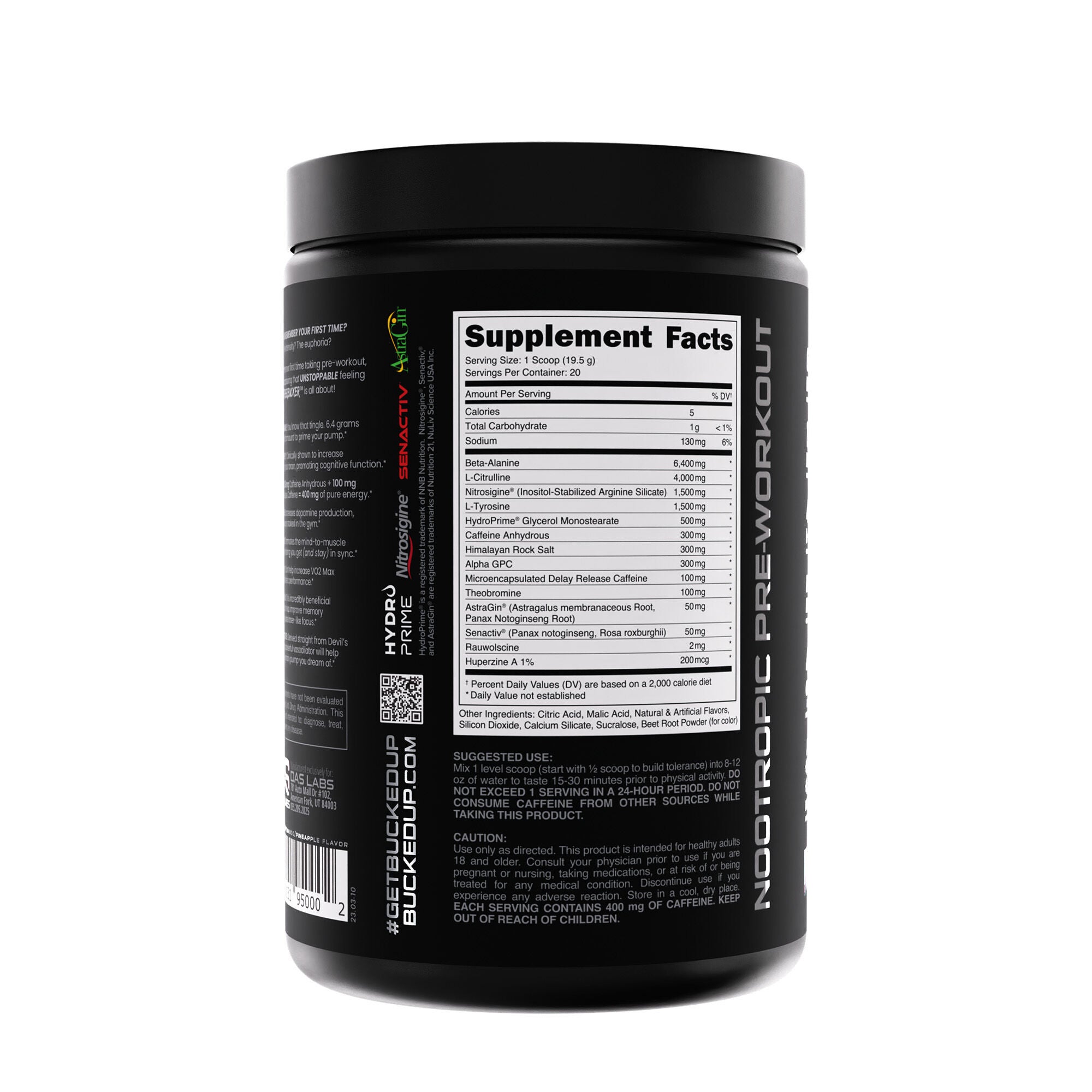 Mother Bucker&trade; Nootropic Pre-Workout - Miami (20 Servings)
